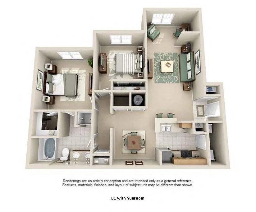 Floor plan B1
