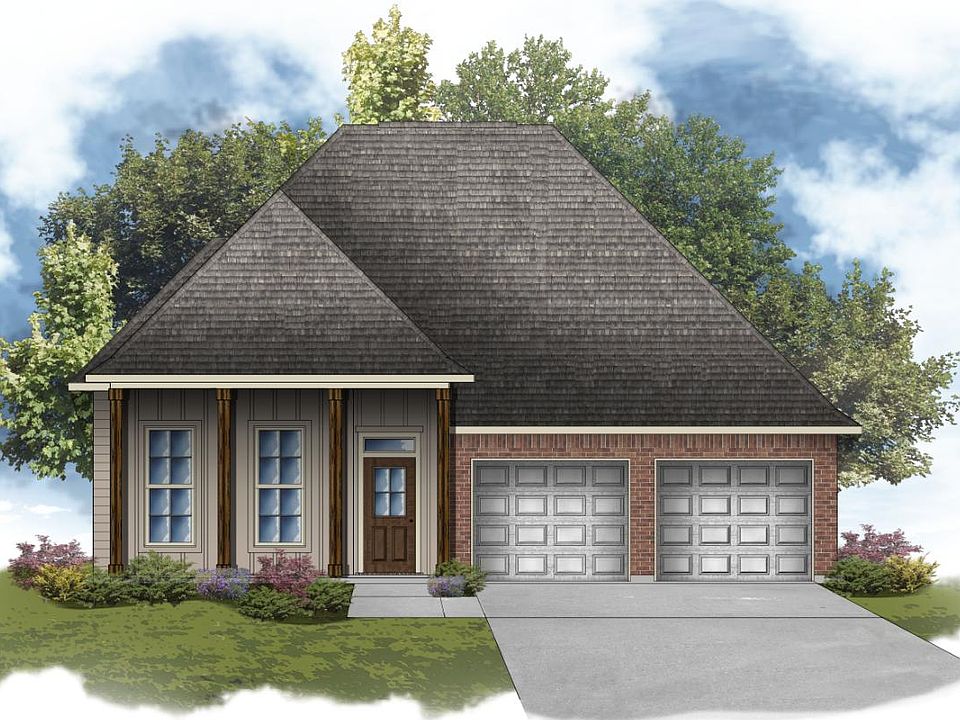 Violet III G - Front Elevation - DSLD Homes