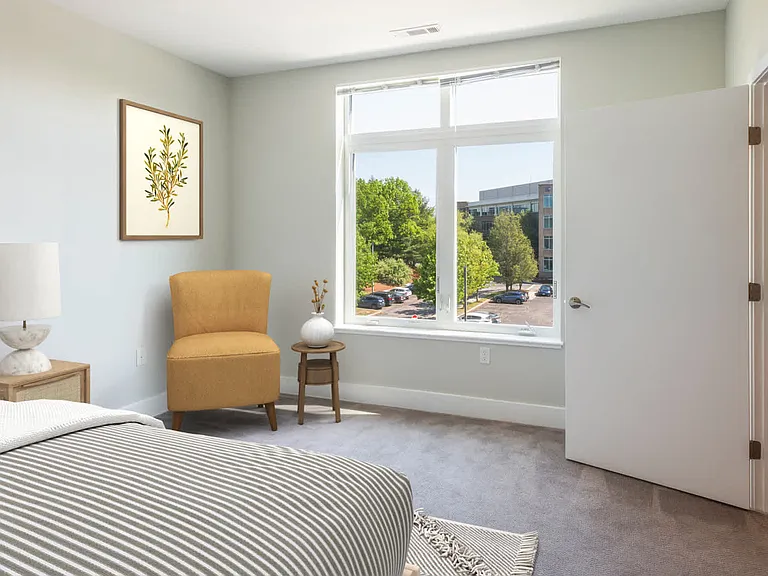 Bedroom with Hard Surface Flooring