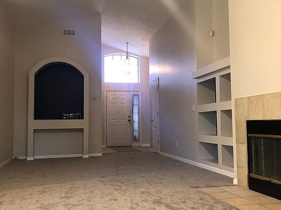 Family room looking to front entrance