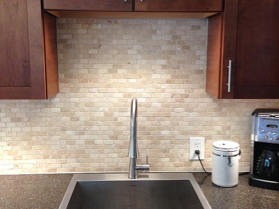 Kitchen sink/tile detail