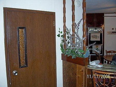 Marble Wet bar next to front door