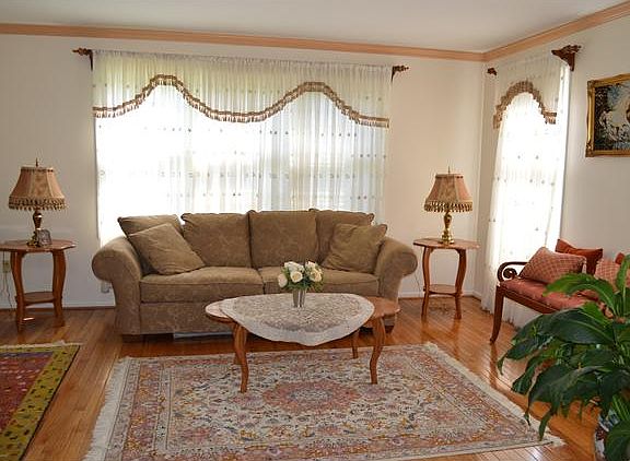 Living Room with Hardwood floors