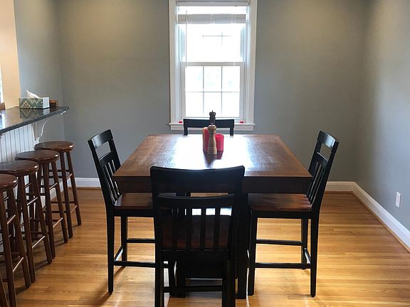 dinning room - table, chairs, and stools are available with