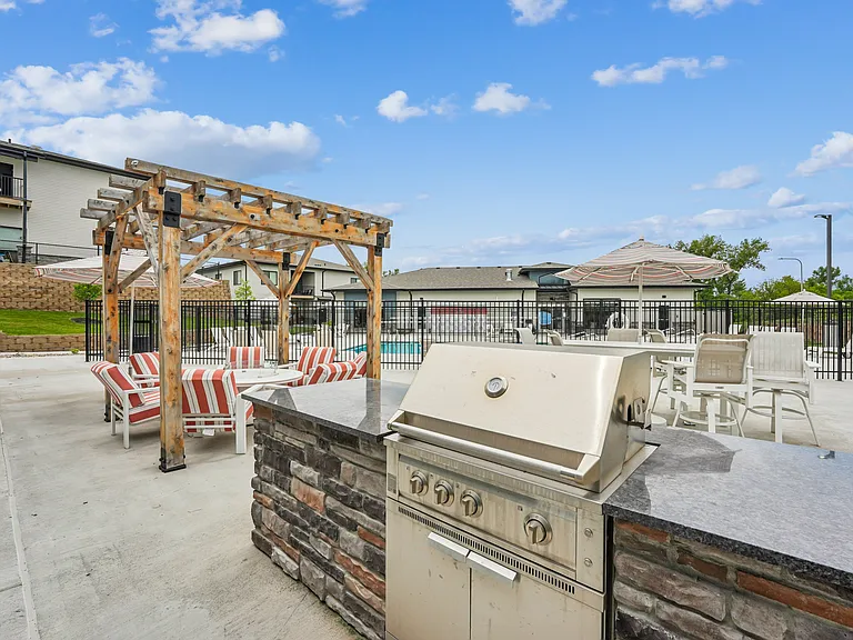 Grills and Pool Deck