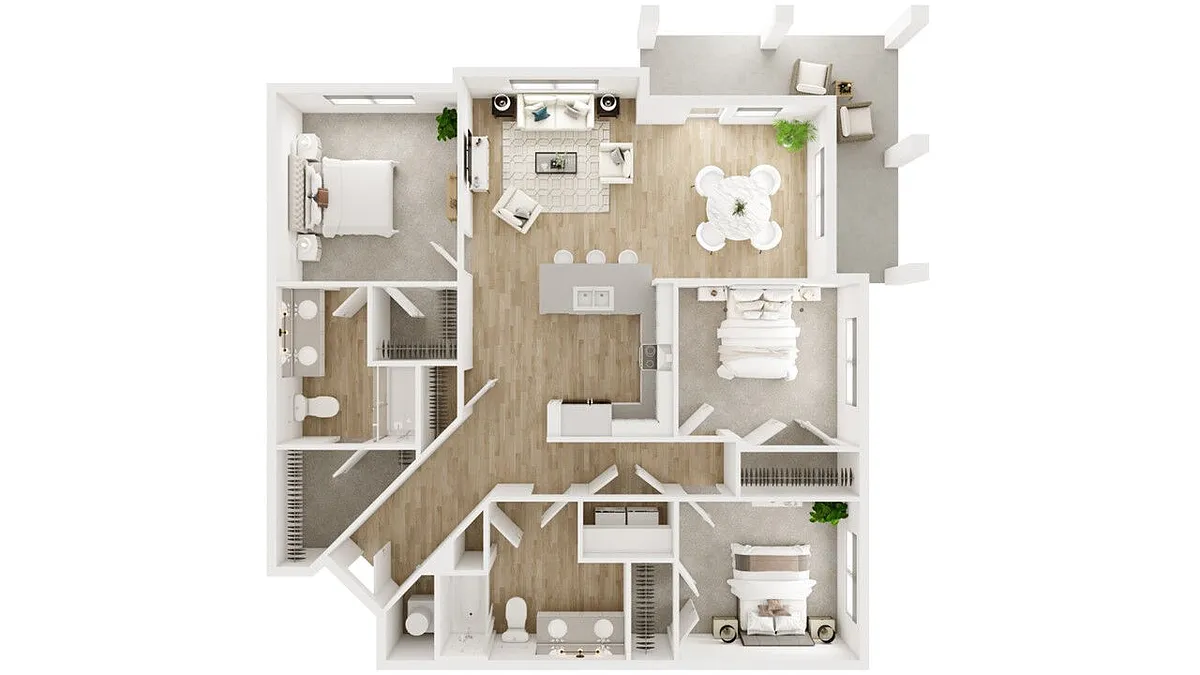 Floor plan C1
