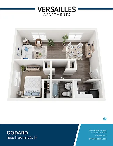 Floor plan Godard
