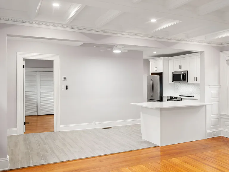 This apartment is under renovation. These pictures show the adjacent apartment, recently completed. Quality and finishes will be consistent.
