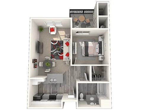 Floor plan Mission