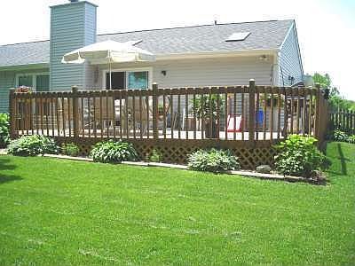 Back View of the home