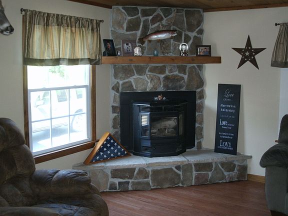 pellet stove insert