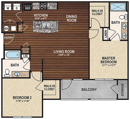 Floor plan B2