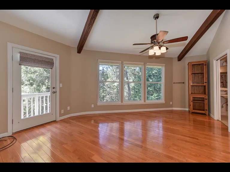 Living room with gas fireplace