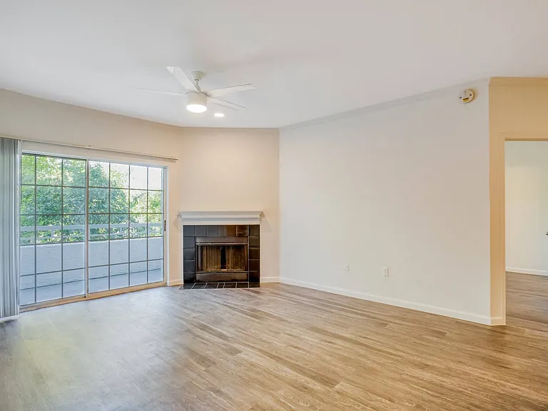 Luxury vinyl plank flooring throughout
