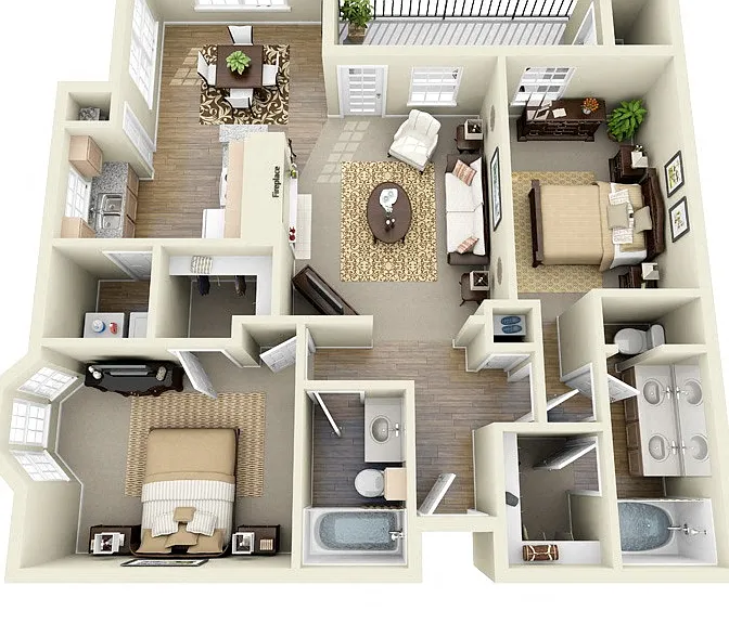Bentley Place Apartments — Photo 18