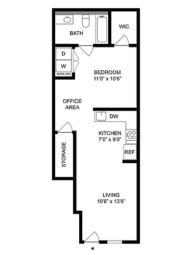 Floor plan Lilly