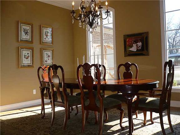 stately dining room