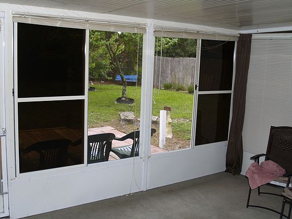 Screened porch