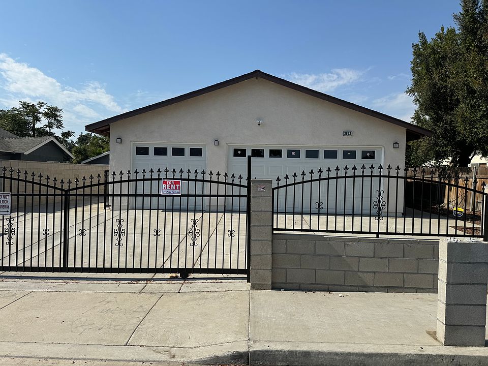 Front view of the house