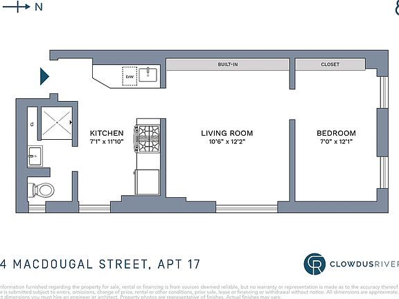 2nd image of 64 Macdougal St APT 17