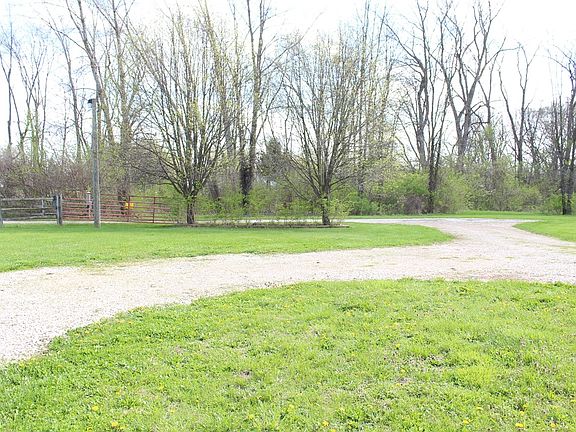 Part of the driveway