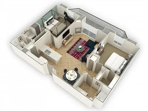 Floor plan B1