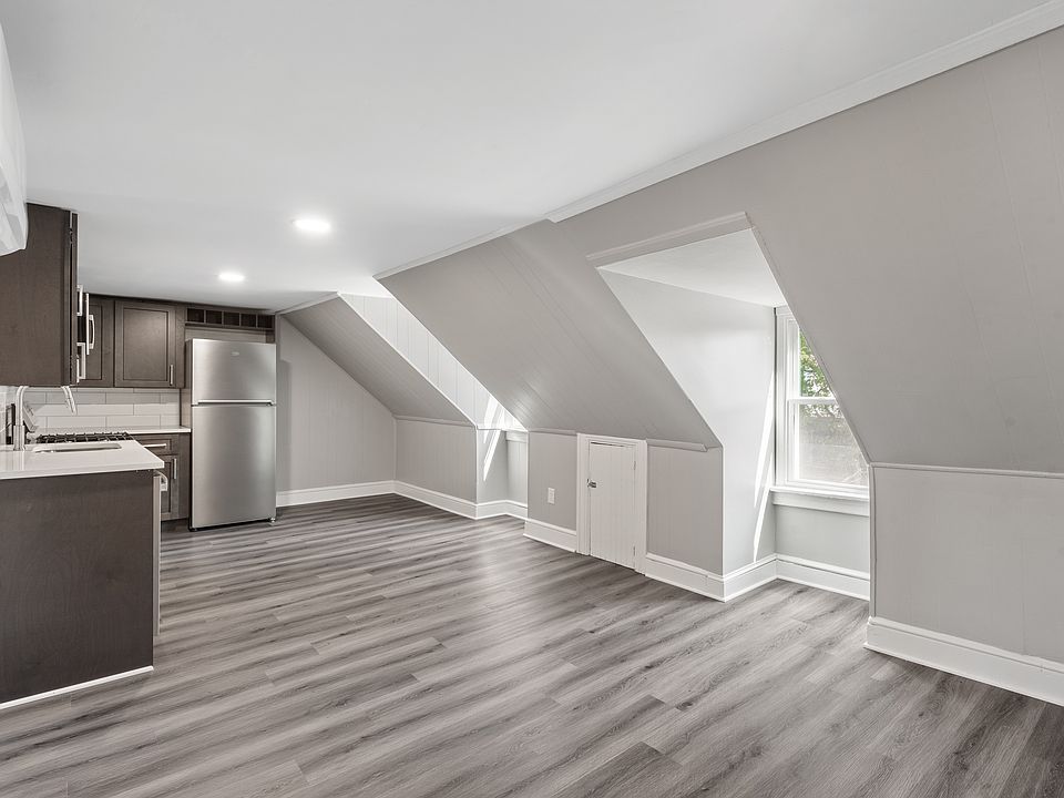 Living room and kitchen open floorplan.