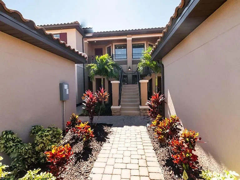 Entry steps to 2nd floor.