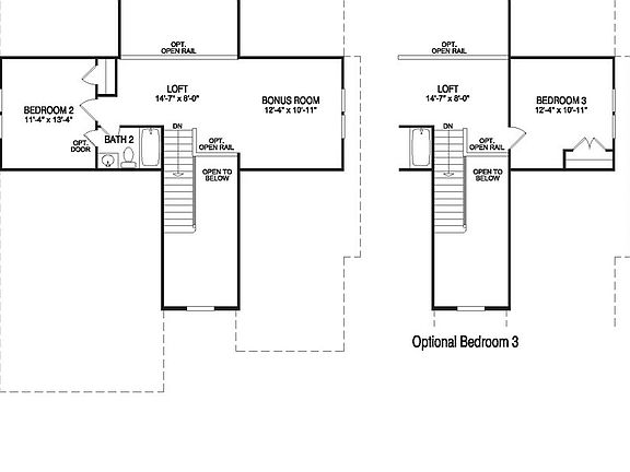 Second Floor Options