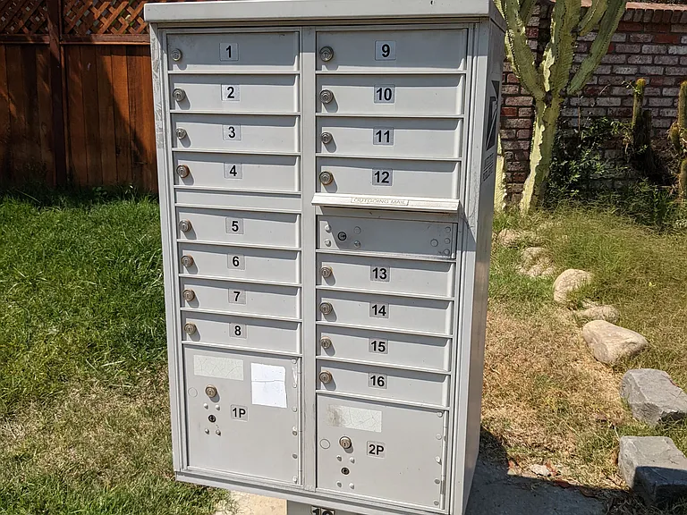 Community mail box
30 feet away
