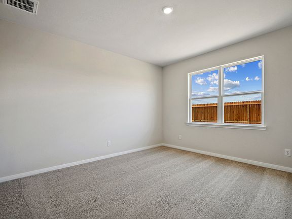 Homeowners will love their private suite with views of the backyard.