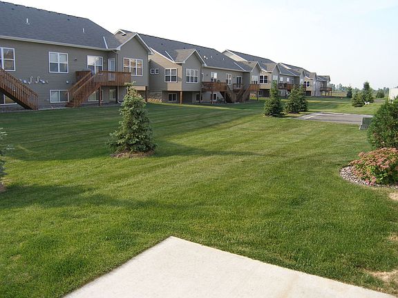 Large side yard/View from patio