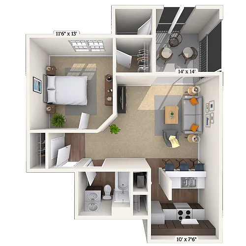 Floor plan Cooper