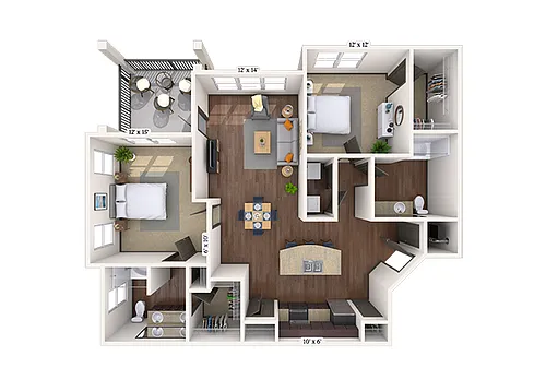 Floor plan Hunter