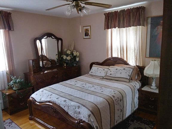 Master bedroom, right & back