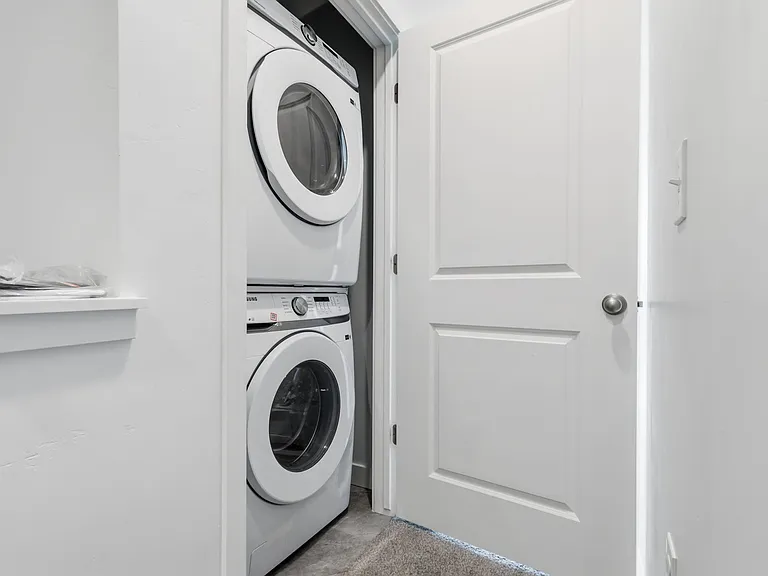 Laundry closet
