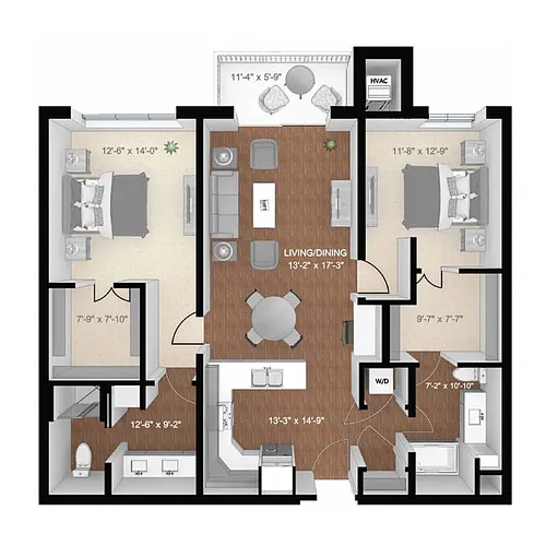 Floor plan Dakota