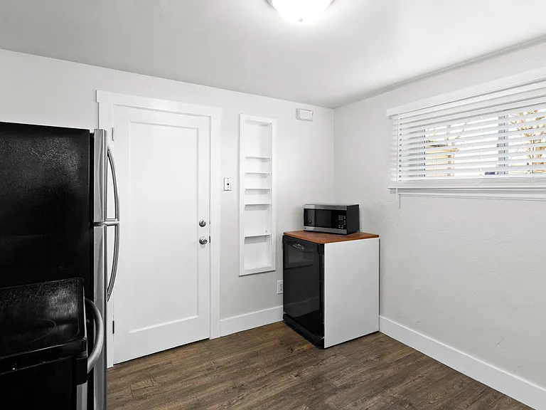 Dishwasher and microwave