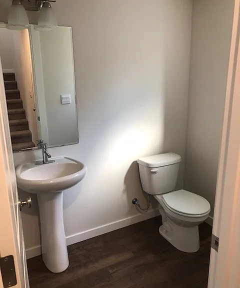 Powder room main floor