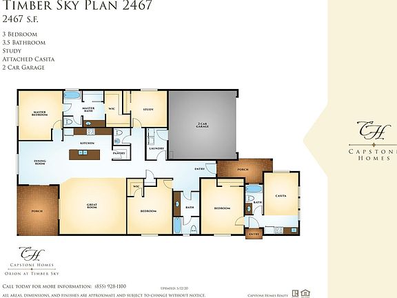 Timber Sky Floorplan 2467