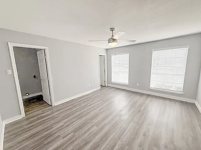 Vinyl Throughout Downstair Units
