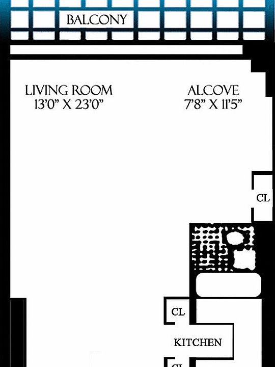 2nd image of 200 Central Park S APT 19C