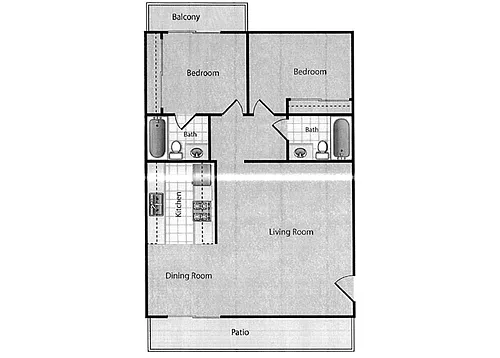 Floor plan 2BR