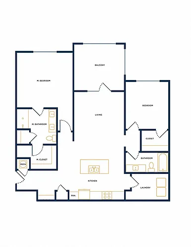 Floor plan B1-HC