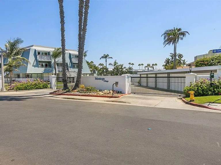 Montego Village is a gated community with a automobile gate, as well as multiple pedestrian gates too.