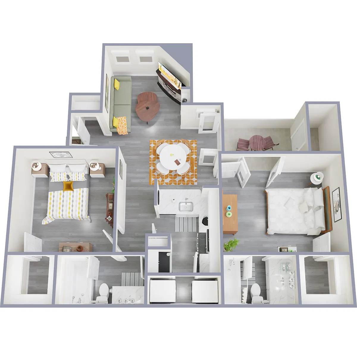 Floor plan B2