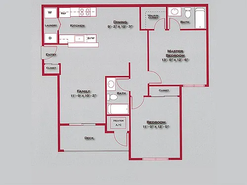 Floor plan zion