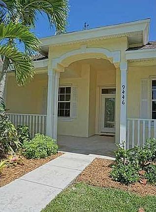 Exterior Front. Large Front Porch