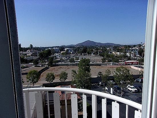 View from smaller balcony