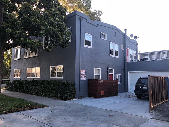 Back of the building